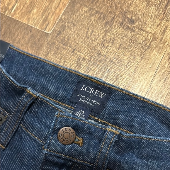J. Crew Blue Skinny Jeans High-Rise 9” Skinny - Picture 5 of 6